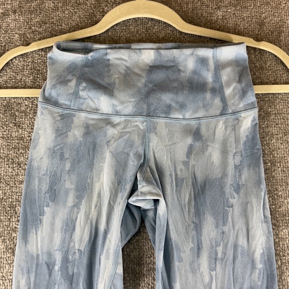 Patagonia Blue Patterned Skinny Leggings Athletic Active Work Out Womens XS - Picture 2 of 9